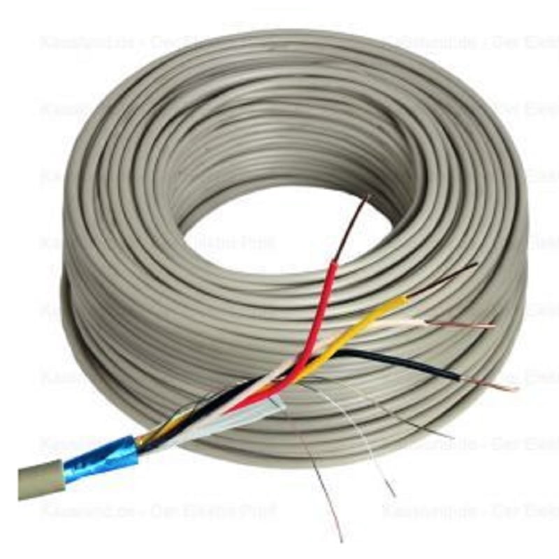 4x0,8 riasztókábel