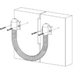 DLK-403C ajtó átvezető