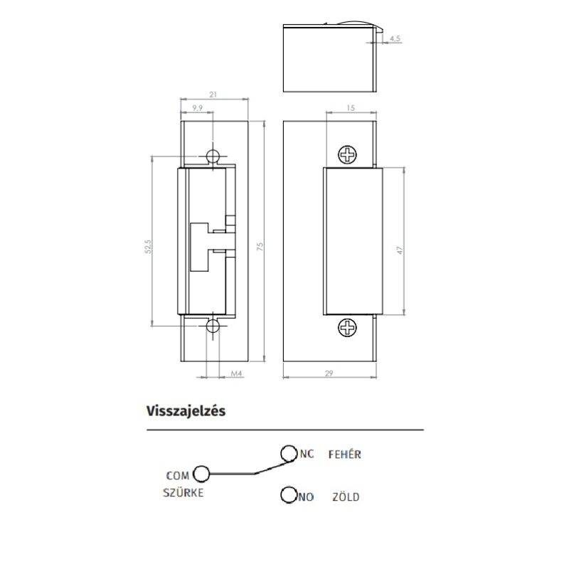 DORCAS-50N305-424 méret