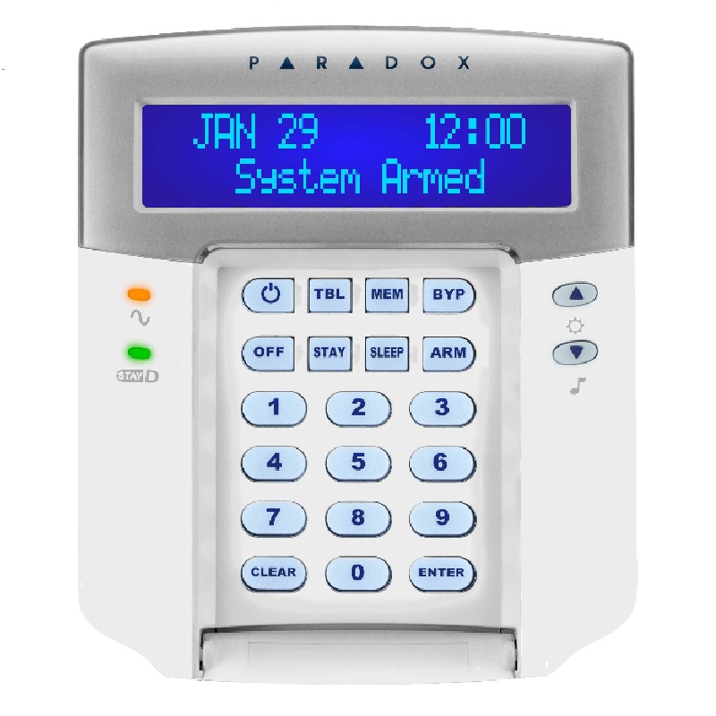 Paradox K32LCD+ kezelő