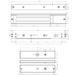 SM-280LEDA síkmágnes