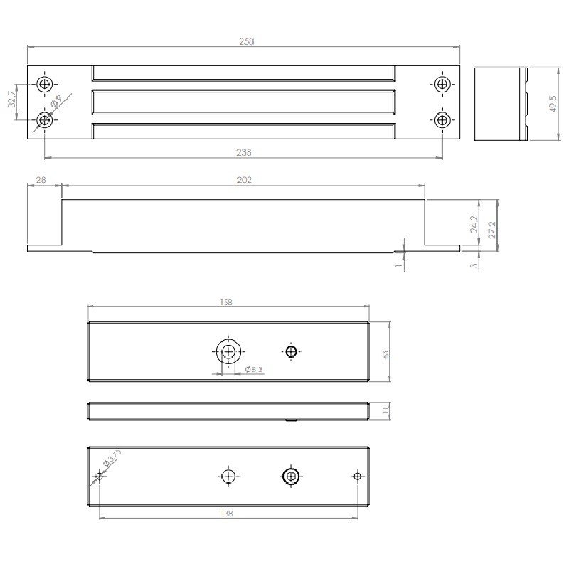 SM-350MA síkmágnes