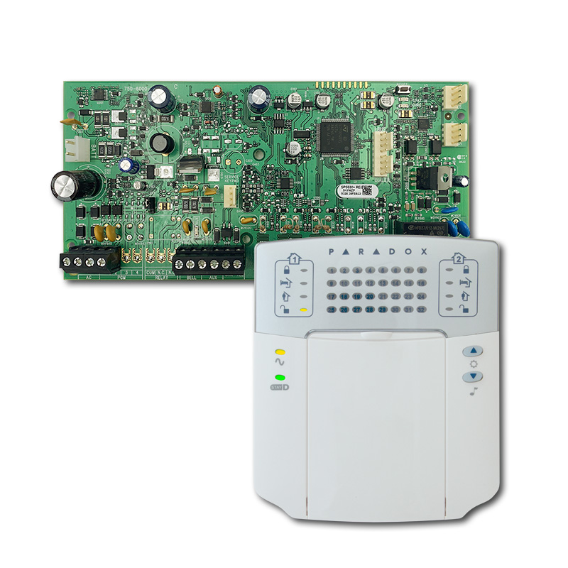 Paradox SP5500+ K32 riasztó szett behatolásjelző központ riasztóközpont