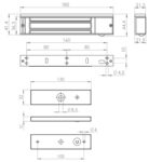 YM-180N(LED) síkmágnes