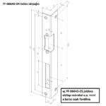 FF-06640-04 05 előlap méretek