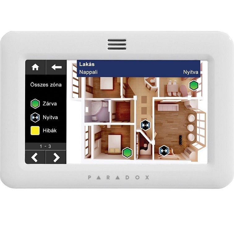 Paradox TM50 kezelő, Paradox kezelők, Paradox TM50W kezelő, Paradox TM50B kezelő