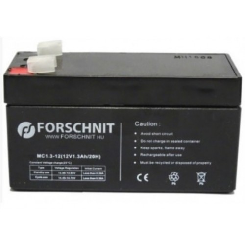 12V 1,3Ah UPS riasztó akkumulátor behatolásjelzőkben használt akkumulátorok