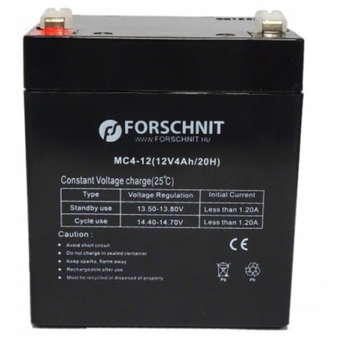 UPS 12V 4Ah riasztó akkumulátor