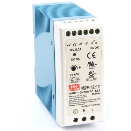 Mean Well MDR-60-12 tápegység