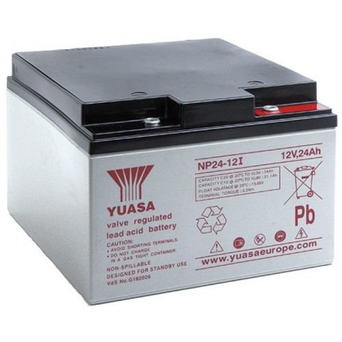 NP12-12 24Ah Yuasa akkumulátor riasztóba behatolásjelzők
