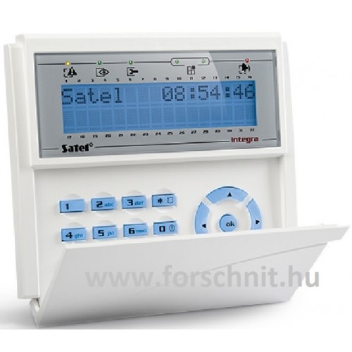 Satel INT-KLCDR-BL kezelő INT-KLCD-BL Satel kezelők