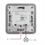 Ajax Lightcore 1-GANG kapcsoló, villanykapcsoló