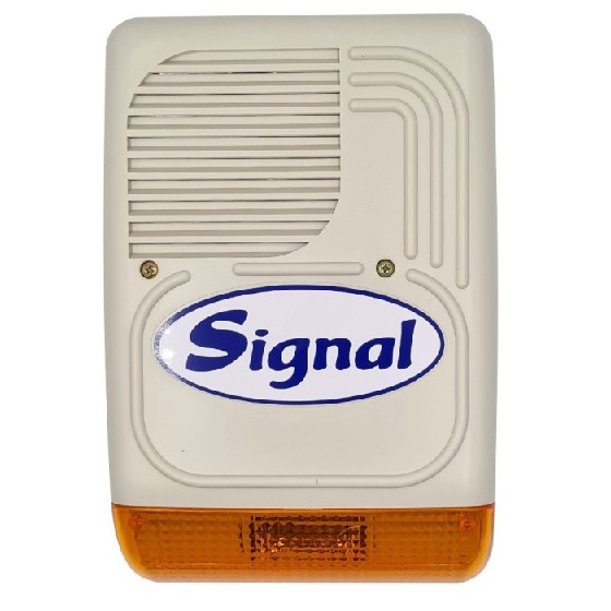 Kültéri sziréna, hangjelzők