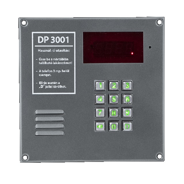 dp3001 kaputelefon ház nélkül dp 3000 inox