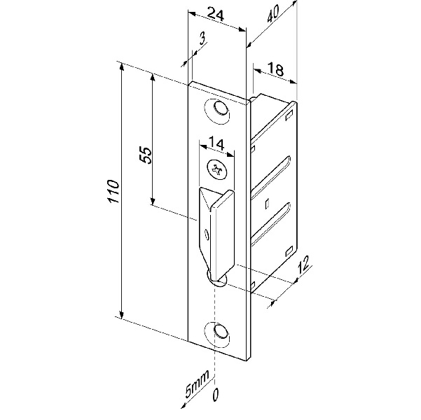 effeff eff-807-10 zárnyelv méret
