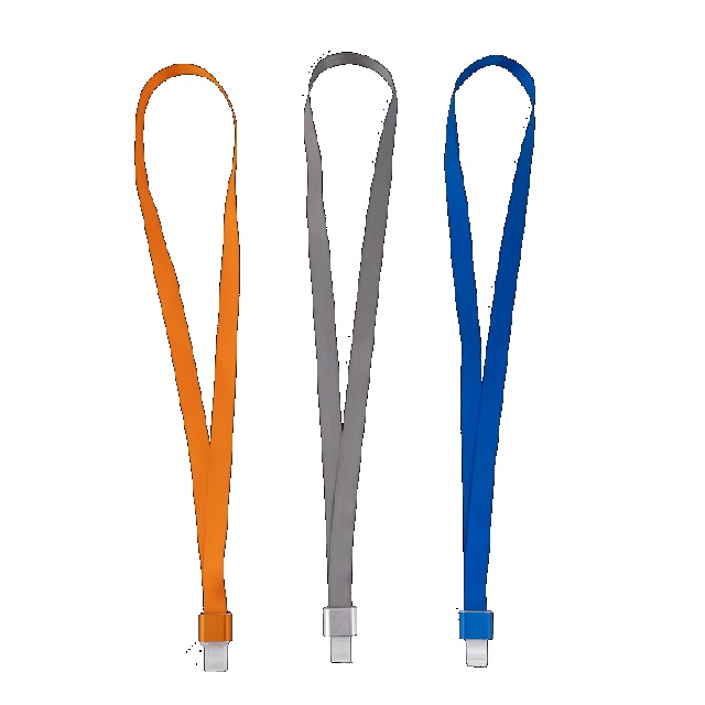 CH-1534 Pass-tartó nyakba akasztó szalag - 16 mm széles