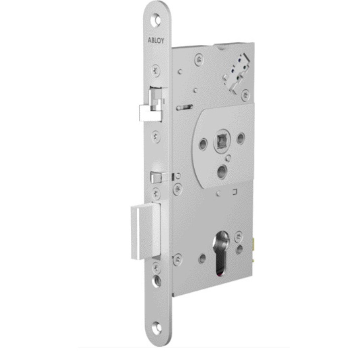 Abloy EL560 100170 72/65/24 egyirányú kilincs vezérlésű Elektromechanikus zár önreteszelő pánikzár
