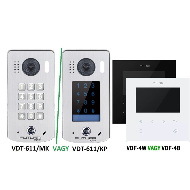 Futura Digital VFK-471(W/B)-S kaputelefon