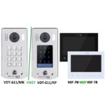 Futura Digital VFK-771(W/B)-S kaputelefon 2 vezetékes Videó kaputelefonok