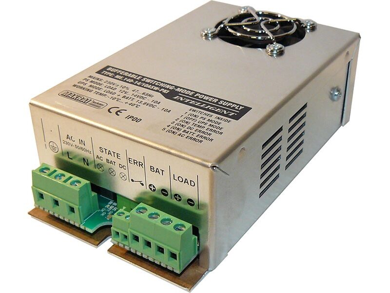 Makrai ME.140-14/10ASW-PKI akkumulátor töltő szünetmentesíthető tápegység, 10A/12V-13,8V