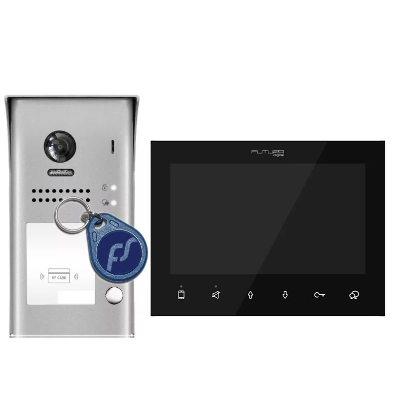 Futura Digital VFK-761(W/B)+ kaputelefon fekete